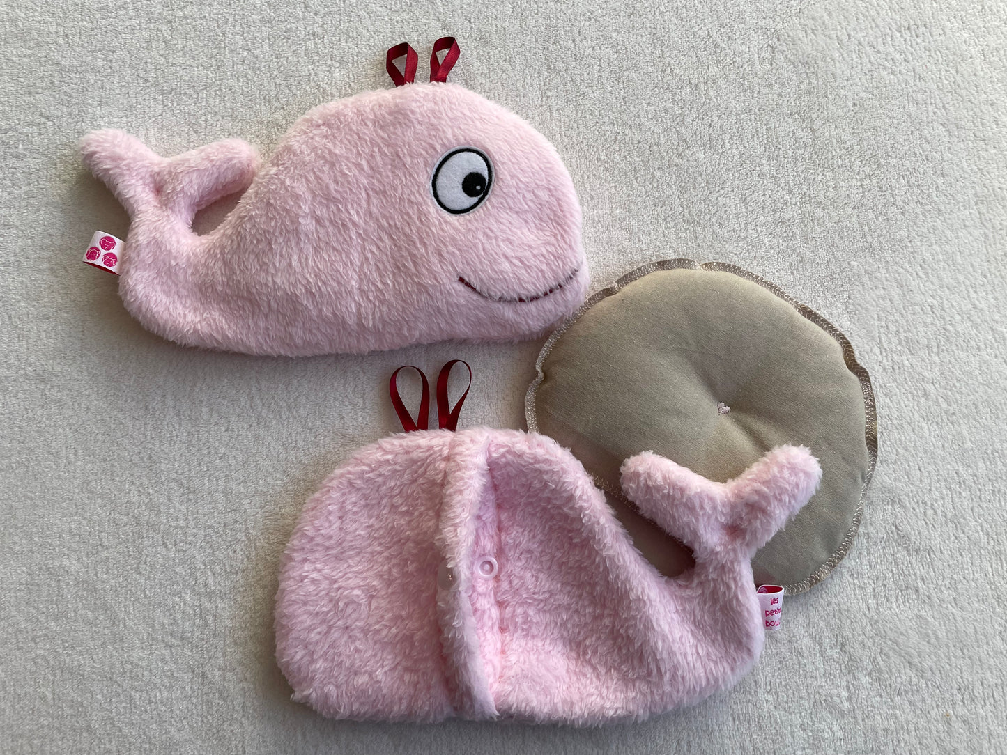 Baleine Rose Bébé