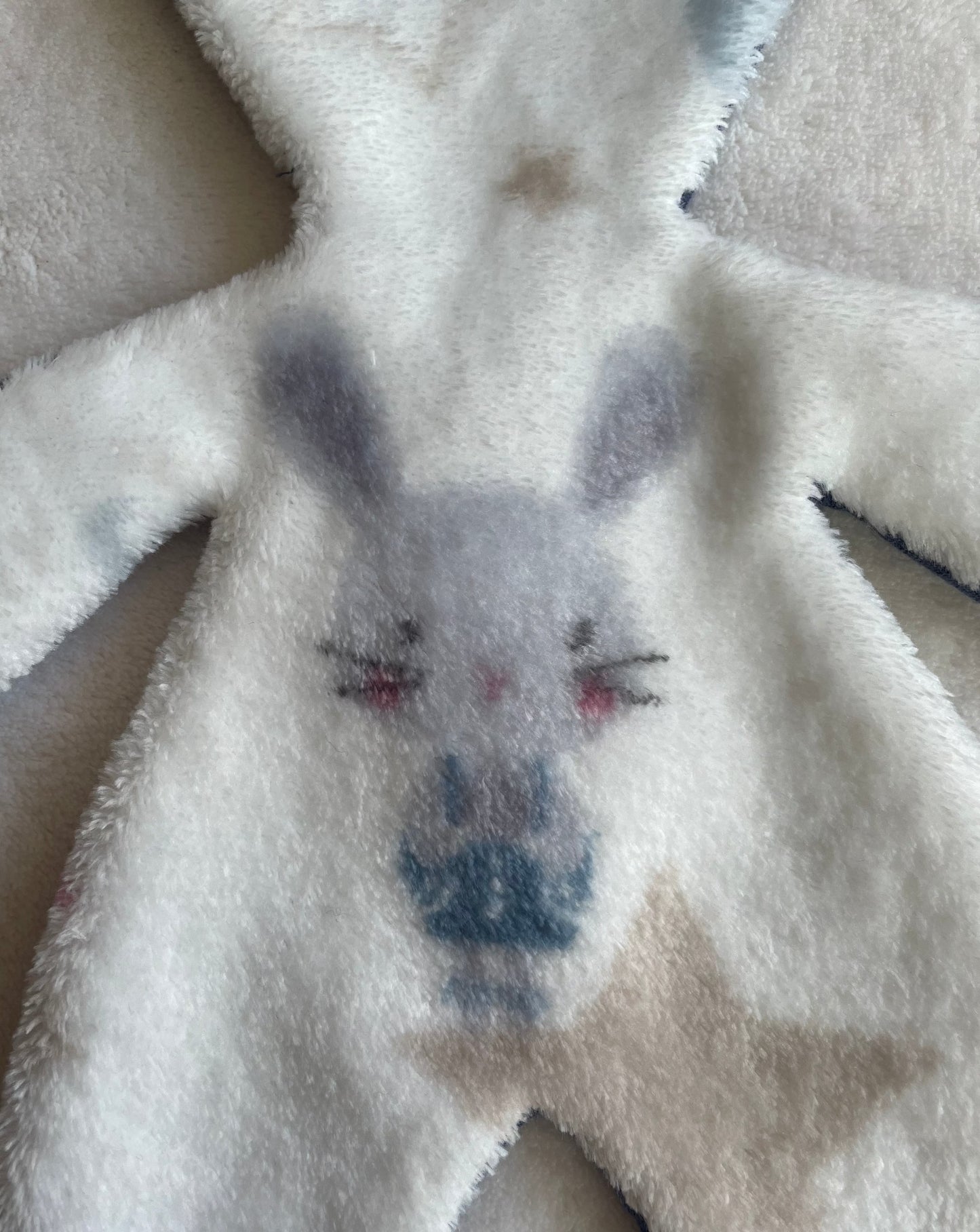 Doudou Ourson Bleu Marine - Lapin