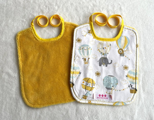 Bavoir - Montgolfière